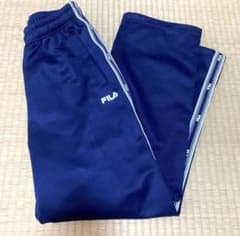 FILA フィラ ジャージ パンツ 長ズボン ネイビー スポーツウェア S - 2
