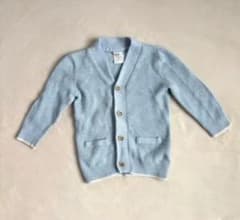 H&M ベビー カーディガン ライトブルー 68cmのサムネイル