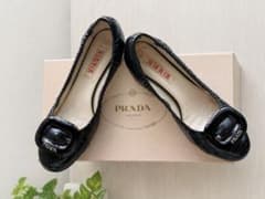 PRADA プラダ エナメル シューズ ブラック　　　 35 1/2のサムネイル
