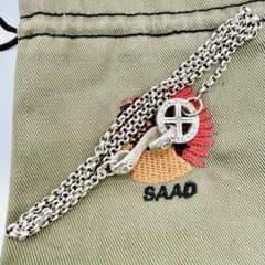 SAAD ホイール、フック甲丸チェーン 3.0mm幅 48センチ - メルカリ