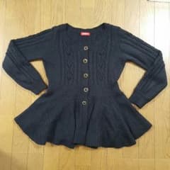 Apuweiser riche  ペプラム　ニット　カーディガンのサムネイル