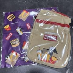 マクドナルド CHUMS コラボ ミニショルダーバッグ＆クロスのサムネイル