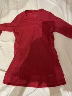Patagonia 長袖 レッド ハイキング　トップス　シャツ　XSのサムネイル