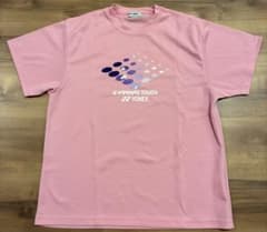 【YONEX】バドミントンウェア Tシャツ 半袖 ピンク Mサイズのサムネイル