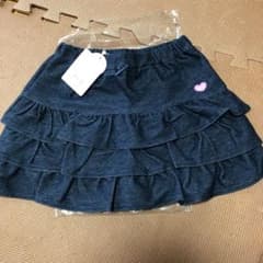 ミキハウス　デニムスカート スカート　M(120〜130)のサムネイル