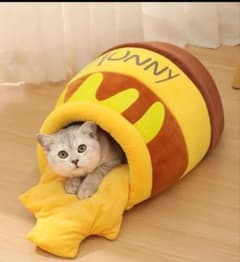 ハニーポット キャットハウス 猫用ベッド 未使用のサムネイル