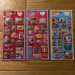 たのしいおもちゃシール（3種類）　シャカシャカシールのサムネイル