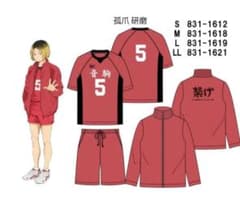 ハイキュー!! 音駒高校 孤爪研磨 ユニフォームセット - メルカリ