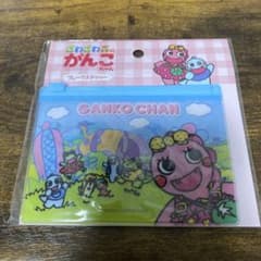 ざわざわ森のがんこちゃん フレークステッカー ポーチ付きのサムネイル
