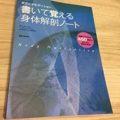 書いて覚える身体解剖ノートのサムネイル