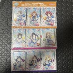 ラブライブ スクフェスAC全国大会 記念スクエアバッジセット　Aqours ラブライブ スクフェスAC全国大会 記念スクエアバッジセット Aqours