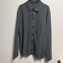 UNIQLO ミラノリブカーディガン グレー Lサイズのサムネイル