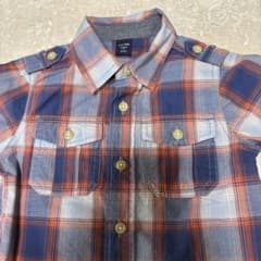 babyGap チェック柄 半袖シャツのサムネイル