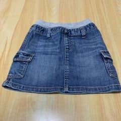 デニムスカート　100 無印良品のサムネイル
