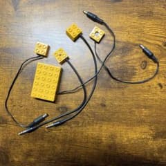 カ*ツ様 レゴ互換 ブロック型 接続パーツ ケーブル付きセット　ロボット教室のサムネイル