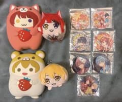 すとぷり あにまるしりこんポーチ もちころりん 莉犬 るぅと 缶バッジのサムネイル