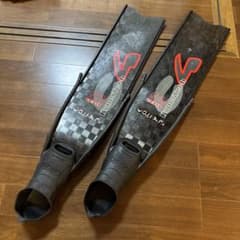 OMER ロング フィン 25.0〜26.0 カーボン C4 Omer カーボン ロングフィン - メルカリ