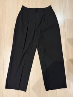 UNIQLO メンズ スラックス ブラック XL - 3