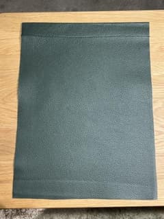 本革　DIY ハンドメイド素材 20枚セット　グリーンのサムネイル