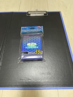 遊戯王 デュエリストカードプロテクター ブルー 55枚入り　新品未開封のサムネイル