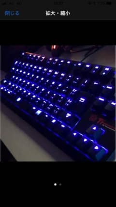 キーボード : Tt eSPORTS  POSEIDON ZX 青軸のサムネイル