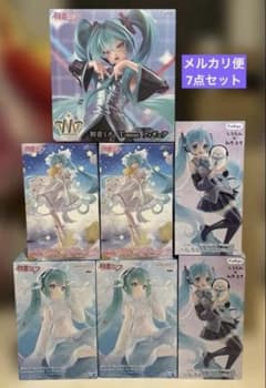 未開封 初音ミク プライズフィギュア まとめ売り 7点セット - メルカリ