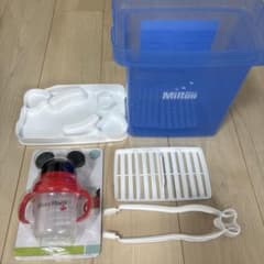 Milton 哺乳瓶消毒ケース、ミッキーマグセットのサムネイル