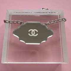 CHANEL ミラープレート ネックレス