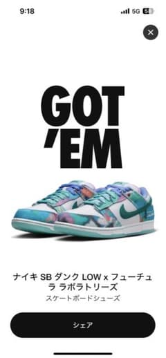 NIKE DUNK SB フューチュラのサムネイル