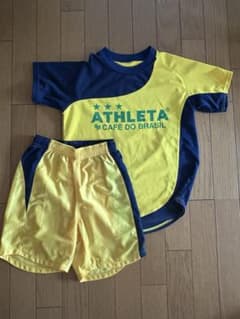 ATHLETA ブラジル代表風スポーツウェアセット 140のサムネイル