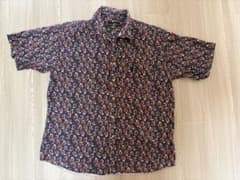 THE FOX POLO CLUBペイズリー柄半袖シャツ メンズサイズ不明MかLのサムネイル
