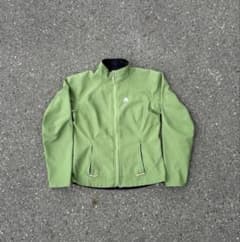 00s NIKE ACG ソフトシェルジャケット トラックジャケット 緑 短丈 