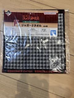BANDAI チェック柄タオル 約25cmのサムネイル
