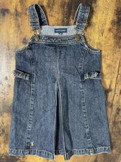 【美品】デニム ジャンパースカート サロペットのサムネイル