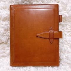 ダヴィンチ ロロマクラシック A5 ブラウン 30mm システム手帳 本革