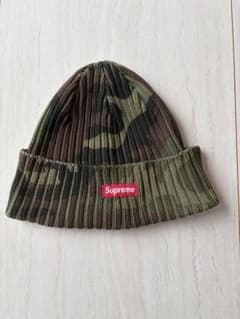 Supreme ビーニー ニット帽 カモフラージュ - メルカリ