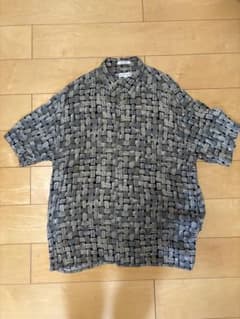 90s ピエールカルダン レーヨン100% 半袖シャツ 総柄 XL - メルカリ