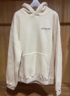 ノマディック nomadik ワッフル生地 パーカー クリーム フーディ 
