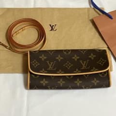 LOUIS VUITTON ルイヴィトン ポシェットツインPM モノグラム - メルカリ