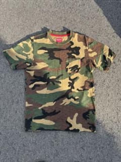 Supreme カモフラージュ ポケットTシャツ Mサイズ - メルカリ