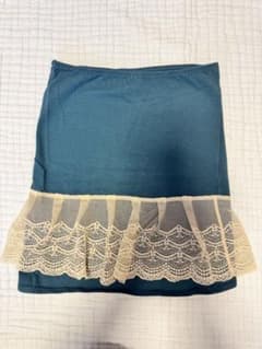 レース付き青ベアトップ　授乳のサムネイル