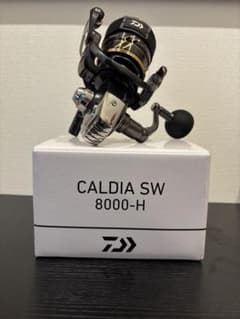 CALDIA SW 8000-H リール 箱付き Daiwa CALDIA SW 8000-H スピニングリール - メルカリ