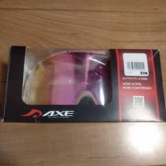 AXE アックス　スノーゴーグル　ピンク　箱付き AXE アックス スノーゴーグル ピンク 箱付き - メルカリ