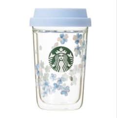 【新品未開封】スタバ桜2026ダブルウォール耐熱グラスカップのサムネイル
