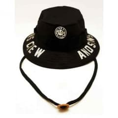 【ANDSUNS (アンドサンズ)】 BUSH HAT 黒 Mのサムネイル