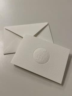 HERMES レターセット カード 封筒のサムネイル