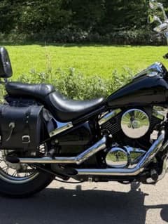 バルカン400 VN400A スラッシュカットマフラーのサムネイル