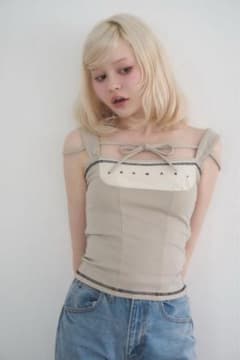 andmary Luca stitch tops 新品未使用タグ付き - メルカリ
