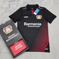 【未使用】レバークーゼン　ユニフォーム　S　ブラック　JAKO　ヤコ　箱付き 未使用】レバークーゼン ユニフォーム S ブラック JAKO ヤコ 箱