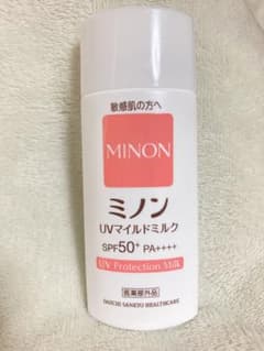 ミノン　日焼け止め　マイルドミルクのサムネイル
